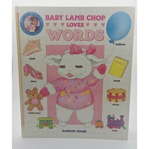 Vintage 1991 Shari Lewis Baby Lamb Chop Loves Words Random House Picture Book